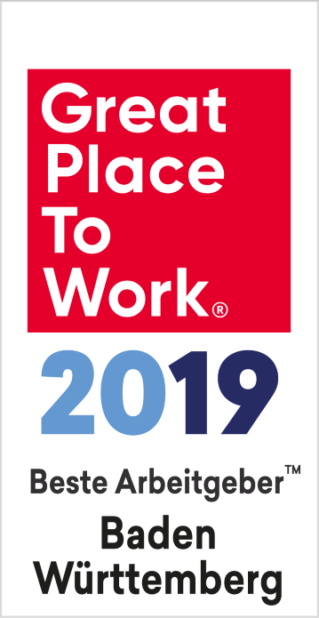 Great Place to Work 2019 - Best Employers Baden Württemberg